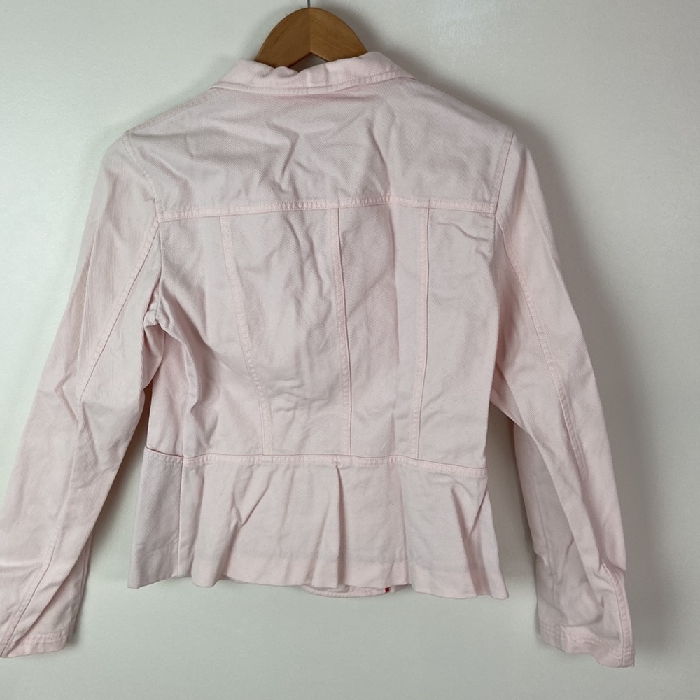 ✨3/$25✨ CITY DKNY Pink Corduroy Blazer Jacket - 8 - Picture 6 of 7